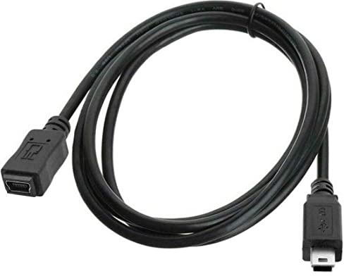innov8 Mini 5Pin USB B Male to Female Extension Charging & Data Sync Cable (5Pin Wires) - 1.5m