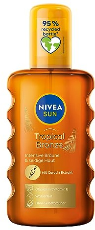 NIVEA SUN Intense Bronze Carotin-Bonnenöl SPF 6, 200 ml