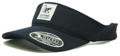 Surf Monkey High Performance Visor Men/Women - Golf/Tennis - One Size - Quick Dry
