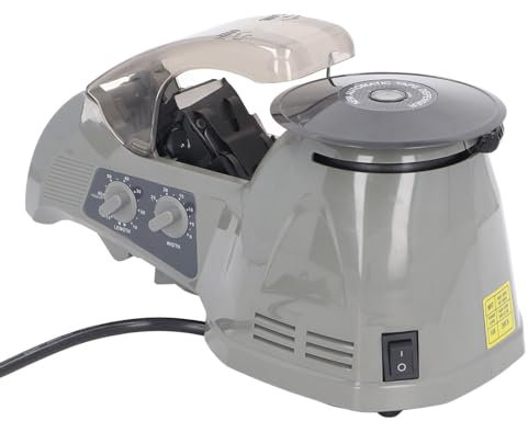 Runder Tisch-Klebebandabroller, Automatischer Bandschneider für Mehrere Breiten, Infrarotsensor, Automatischer/manueller Modus, Sicherheitsabdeckung, Industrieller Einsatz