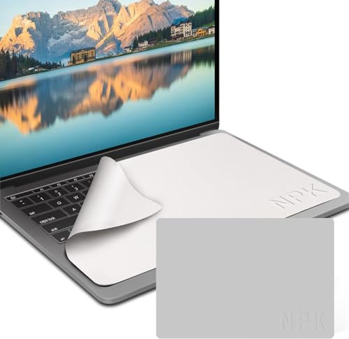 Tastatur Schutz für MacBook Air 13, Mikrofaserfolie Kompatibel mit MacBook 13 Inch, Reinigungstücher 29x19.5cm, Bildschirm Tastatur Abdeckungen Entfernt Effektiv Fingerabdrücke, Staub, Schmutz