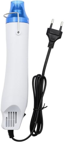 Tiardey Mini Pistola Termica, Pistola Termica Manuale con ugello in Acciaio Inossidabile, Pistola Termica Portatile per Riscaldamento Rapido, Adatta per Fai da Te, Goffratura, Artigianato