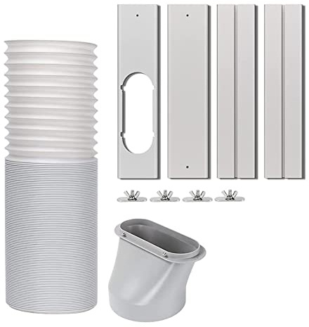 Simpls Kit de aire acondicionado portátil para ventanas correderas