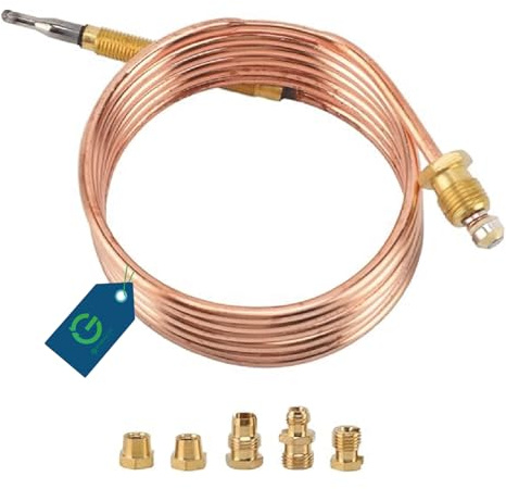 G GRIMALDI Termocoppia per Forno e Piano Cottura da 1500mm 1200mm 900mm 600mm compatibile con i modelli REX ELECTROLUX AEG 50269742008, comprensivo di viti e attacchi (1500 mm)
