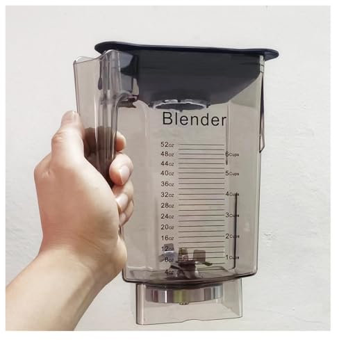 EMDMGJ Milk Shake Machine Mixing Cup (including Knife And Lid) Compatible For Blendtec Connoisseur825 Commercial Silent Sand Ice Machine Accessories, Cup Set For Breaking Machine