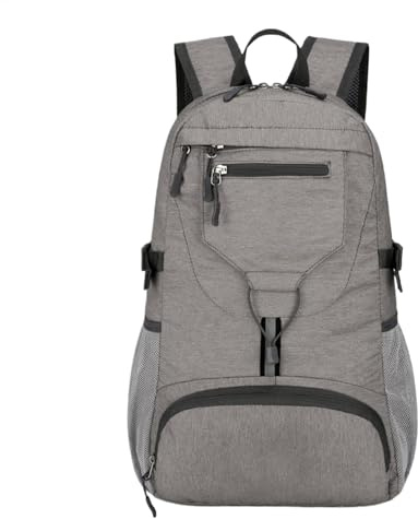Pack De Jour De Randonnée, Sac De Voyage Compact, Petit Sac À Dos De Sports En Plein Air, Matériau Étanche, Rayures Réfléchissantes, 25x5x15cm Pour La Randonnée, Les Voyages, Le Vélo, Les Sports De Pl