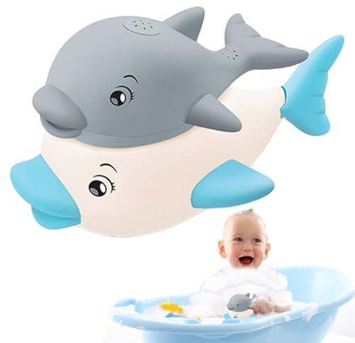Yonuaret Arroseur de Bain Bébé | Arroseur de Bain pour | Fontaine De Jeu Éducatif Interactif avec De La Musique Légère pour Les Jeux d'eau La Piscine Le Jardin La