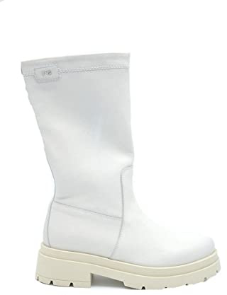 Nero Giardini E116693D Stivali Donna in Pelle - Osso 38 EU