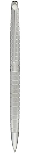 Caran d'Ache - LÉMAN SLIM 'Lights' Silver Plated/Rhodium Coated Ballpoint Pen
