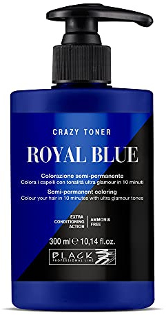 Black Professional Line - Crazy Toner Royal Blue 300ml