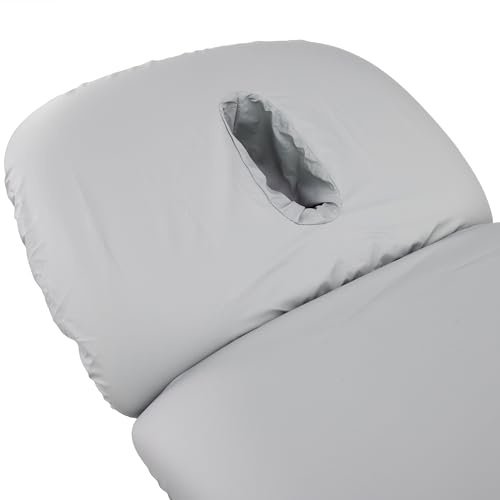 Habys Ölresistenter Bezug | für Therapieliegen Behandlungsliegen Massageliegen Agila 2 | Spannbezug Bettlaken Spannbettlaken | PU-Bezug | Ölabweisend Wasserabweisend |Grau