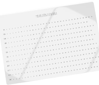 Aiman GZ - Magnetischer Kalender, Monatsplaner, A4, 21 x 29,7 cm, Planer, Jahresplaner, Tafel, Kühlschrank, Planer auf Spanisch, Modell: Paris
