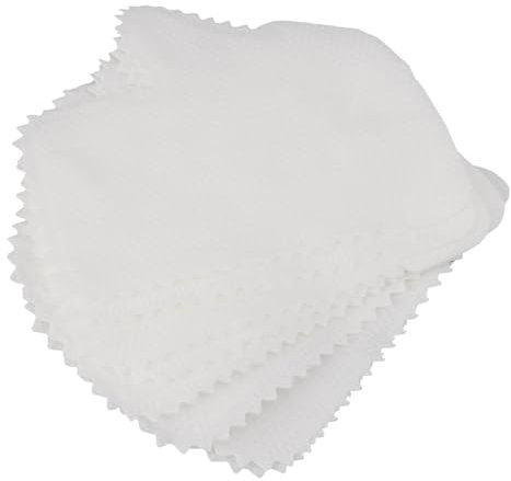 Syrisora D'époussetage Lavable, 50 Pièces Gants D'époussetage Non Tissés, Gants en Tissu Réutilisables, Gants de Nettoyage de la Vaisselle, Gants D'élimination de la