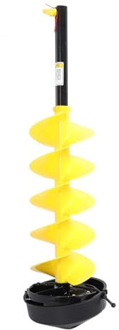 Adattatore Elettrico per Punta per Trivella per Ghiaccio in Nylon, Protezione Taglierina in Acciaio Legato Duro, Design Galleggiante Ad Acqua, Ideale per gli Appassionati di