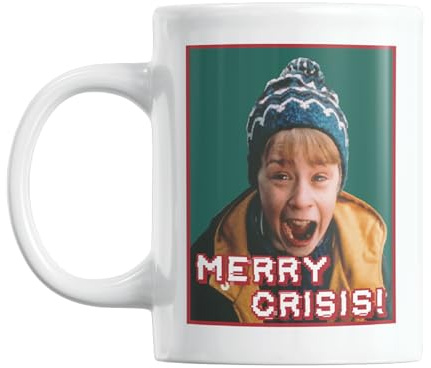 Gesar Tazza Natalizia Kevin – Tazza Mamma ho perso l’Aereo, Mug Natale Originale in Ceramica, Idea Regalo di Natale Divertente e Personalizzata per Amici, Famiglia, Fan di Film Natalizi.