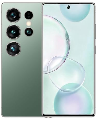 LatsYrs Entsperrtes Smartphone mit 4,5-Zoll-Display, 3 GB RAM + 32 GB ROM, Dual-SIM, Dual-Kamera, Android 10.0, WLAN, Bluetooth, FM, GPS, Pocket 4G-Mobiltelefon (Green)