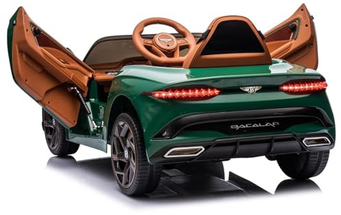Elektroauto Für Kinder 12V, Unter Der Lizenz Von Bentley Bacalar, Ferngesteuerte Elektrofahrzeuge Für Eltern, Flügeltüren, Federung, 3 Geschwindigkeitsstufen, LED-Beleuchtung, Hupe