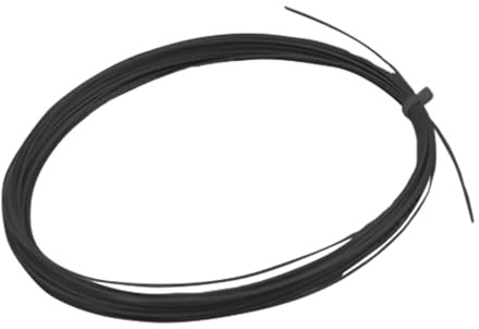 Generisk badmintonsträng – 10 m racketsträng | Badminton racketsträng 0,7 mm nylon mycket flexibel | hållbara ersättningssträngar för träning, shuttlecock reparation och professionell racketprestanda