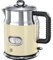 Russell Hobbs Electric Kettle (1.7L, Rapid Boil function, Perfect Pour Spout, Stainless Steel accents, Retro design, Removable washable filter, Water temperature & level indicator, Cream) Retro 21672