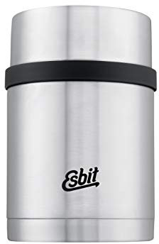 Esbit Thermobehälter Sculptor für Essen - Warmhaltebehälter 750 ml in Edelstahl - aus Edelstahl für warme und kalte Speisen
