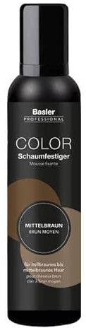 Basler Color Schaumfestiger Mittelbraun, Aerosoldose 200 ml - Praktische Anwendung | Schaumfestiger mit Farbe