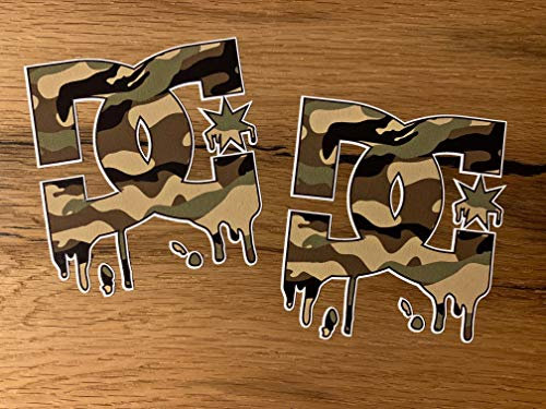 #862 / 2X Army Aufkleber Sticker Bomb 9,5x9cm OEM JDM Airride Tuning How Deep Low Stance Sticker Auto