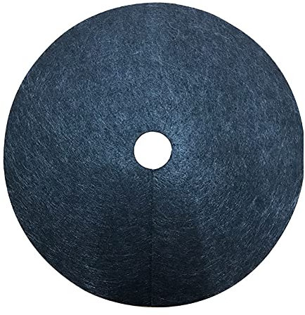 JAWSEU Baumschutz Unkrautmatten 10er Pack, Runde, Mulch Ring Baumschutzmatte Vlies Baumschutz Unkrautmatten für Gemüse Garten Innengärten, 27cm