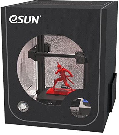eSUN 3D Druckergehäuse, 3D Printer Enclosure Feuerfestes und Staubdichtes Zeit für Enter 3 / Enter 3 Pro/Ender 5 / CR 20, Konstanttemperaturschutzabdeckung Raum für 3D Druck, 650x720x760mm