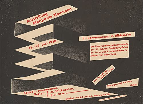ArtDirect Exhibition Margarete Naumann - Tips, Poses, Pearls, Bast, Embroidery, Paper etc. - Roman Museum Hild 48x35 UnFramed Museum Art Print Poster Ready for Framing by Kurt Schwitters