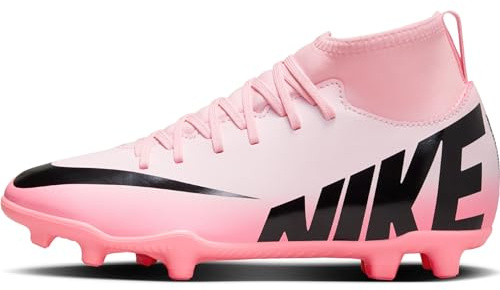 NIKE Superfly 9 Club FG/MG Zapatillas de fútbol Espuma Rosa/Negro 32