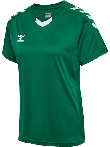 hummel hmlCORE XK Poly Jersey S/S Woman, Evergreen, M
