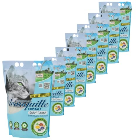 Tranquille - Kattlåda Silica Health Tracking 4L - 8 st