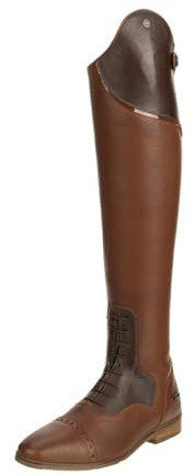 SUEDWIND FOOTWEAR Leder Reitstiefel für Damen Florentina Tall – Lederstiefel zum Reiten – Stiefel mit Schnürung, Lederfutter, YKK Zipper & Ortholite-Einlegsohle – braun – Gr. 40 - N/L