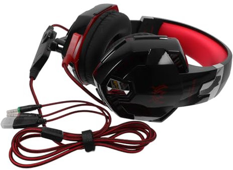 RORPOIR Casque 71 Surround Confortable en Cuir Léger avec