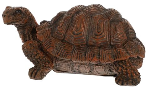 TINEASUR Resin Schildkröten Figurine Lifelike Turtle Dekoration Für Garten Und Innenräume Langlebig Und Wetterfest Symbol Für Glück Und Langlebigkeit Installieren Hochwertige
