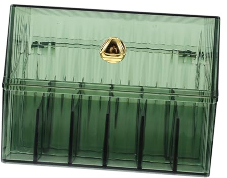 ABOOFAN Porta Rossetto in Pet Scatola Espositiva Compatta e Resistente Organizzatore Da Tavolo Per Rossetti Lucidalabbra e Smalti Salvaspazio