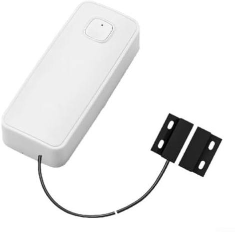 Sensore di Allarme per Porta, Sensore WiFi Intelligente per Porta e Finestra, Allarme Magnetico Wireless a Contatto per Sicurezza Domestica, Compatibile con Tuya/Smart Life/Alexa e Controllo Vocale di