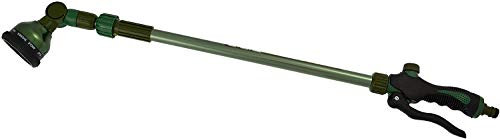SDMAX 7 Dial Telescopic Watering Lance, Extends 74-110cm, Metal Body, Ball Valve, 3/4 inch Outlet, 2 Ports, Ideal for Gardens & Hanging Baskets