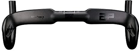 Racercykelstyre 31,8 Alfa Pasca kol styre racercykel drop bar road bike styrbar kol aero bar inre routing UD matta svart 440 mm