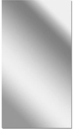 RANRAO Lámina Autoadhesiva para Espejo de pared, 200 x 60 cm Espejos Autoadhesivos para Pared, Calcomanías de pared autoadhesivas para Decorar el Hogar, Sala de Estar, Baño y Dormitorio