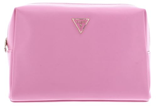 GUESS Top Zip Cosmetic Bag Pink