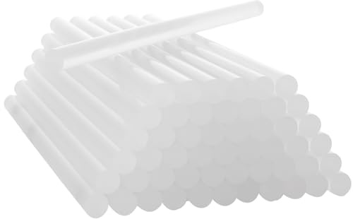 WOPPLXY 100 Stück Heißklebesticks, 11 x 200mm Heissklebepistole Klebesticks, Transparent Heißklebestifte für DIY, Basteln, Heimwerken und Reparaturen