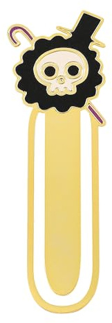 WDLYAN Anime One Piece Edelstahl Lesezeichen für Männer Frauen Studenten Lehrer Studien- und Lesewerkzeuge Geschenke Überraschung für Anime-Fans (Stil-1)