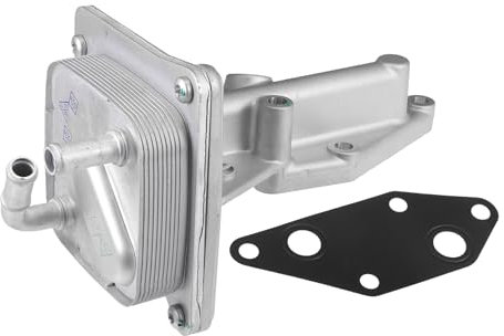 VekAuto Motorkühler-Kit kompatibel für Nissan Altima 2007-2013, strapazierfähiger Aluminiumlegierung Silberton Getriebeöl-Kühler mit Dichtung