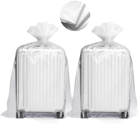 SXTDKMJ 10 bolsas de almacenamiento grandes de plástico transparente, bolsas de plástico planas grandes para equipaje, juguetes de peluche, sillas de oficina, ropa (60 x 90 cm, gruesas)