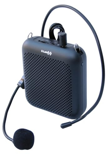 E-Lektron ELS-358 tragbarer Sprachverstärker mit Akku inkl. Mikrofon