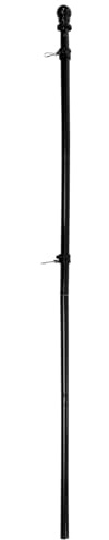 Operitacx 1,8m Edelstahl Fahnenmast Stabil mit Seilzug und Rostfrei für Garten Haus mit Zuverlässiger Halterung und Robustem Design