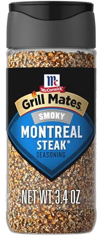 McCormick Grill Mates Smoky Montreal Steak Seasoning, 3.4 Oz