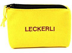 ANDREAS WIPPER Mit Wunschname möglich. Leckerlibörse, Futterbeutel, Leckerlibeutel, Futtertasche für Hunde, Leckerlitasche Pocket Yellow Edition