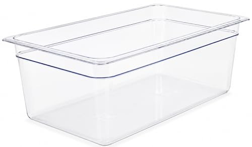 GN 1/1, 200mm Deep, 25.7Ltr, Gastronorm Container, Polycarbonate, Clear